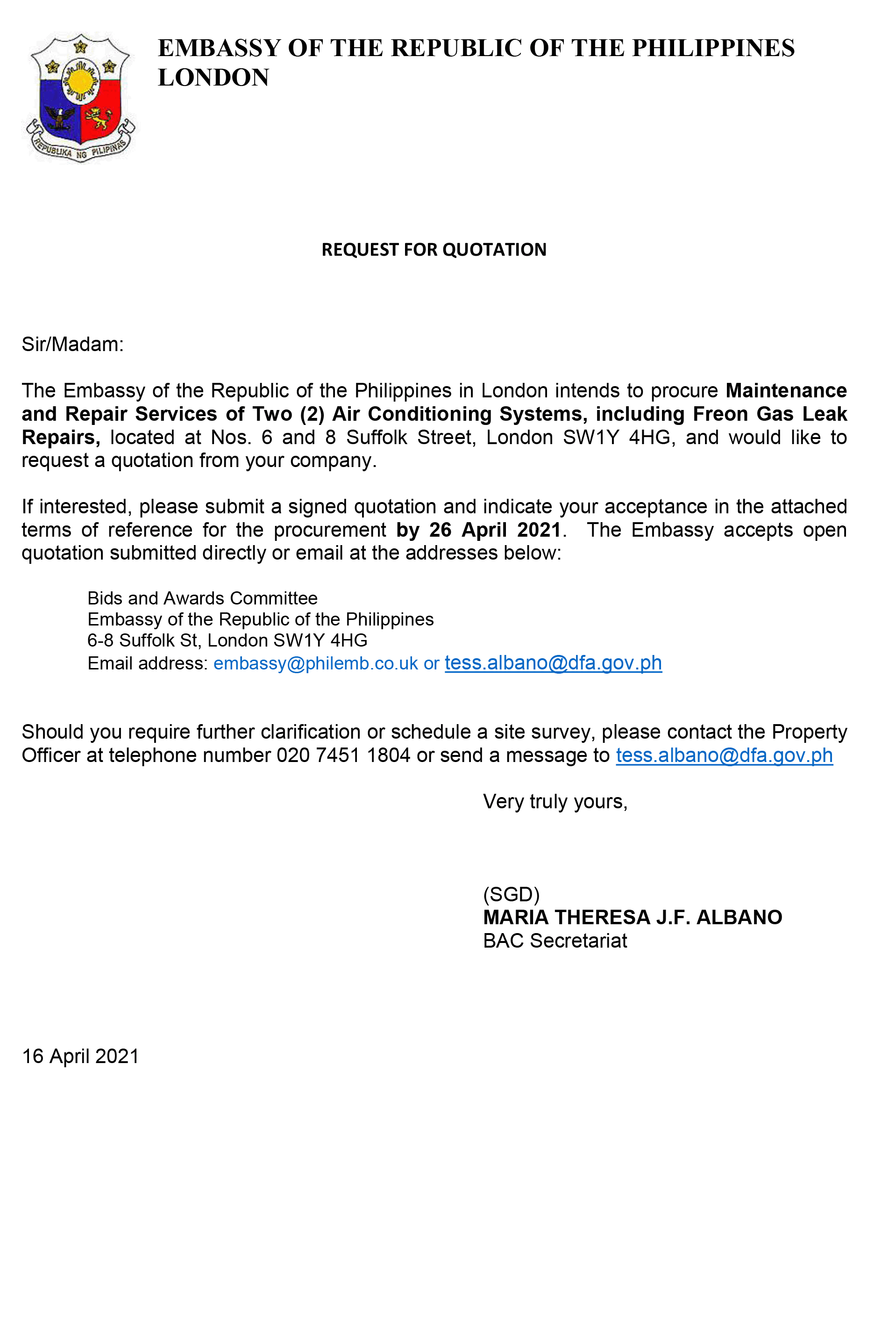 RFQ TOR.CY2021.AIR CONDITIONING MAINTENANCE 16 APR 2021 page1