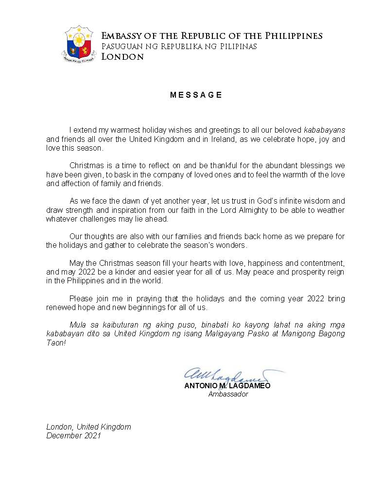 AAML Message UK Ireland December 2021 web