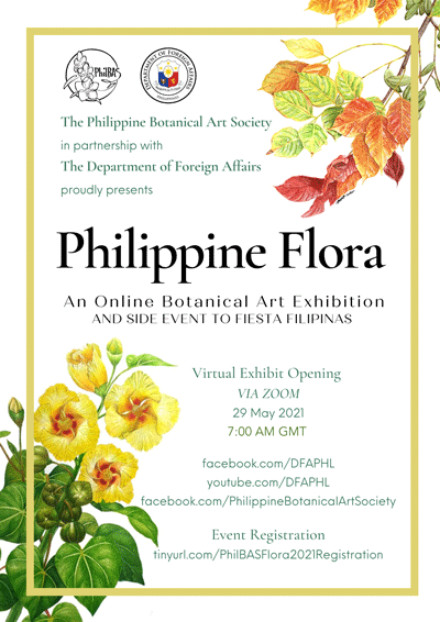 Philippine Flora Poster for 27 May 400x400