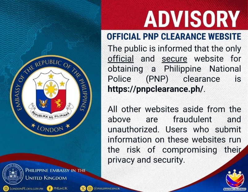 PNP Clearance