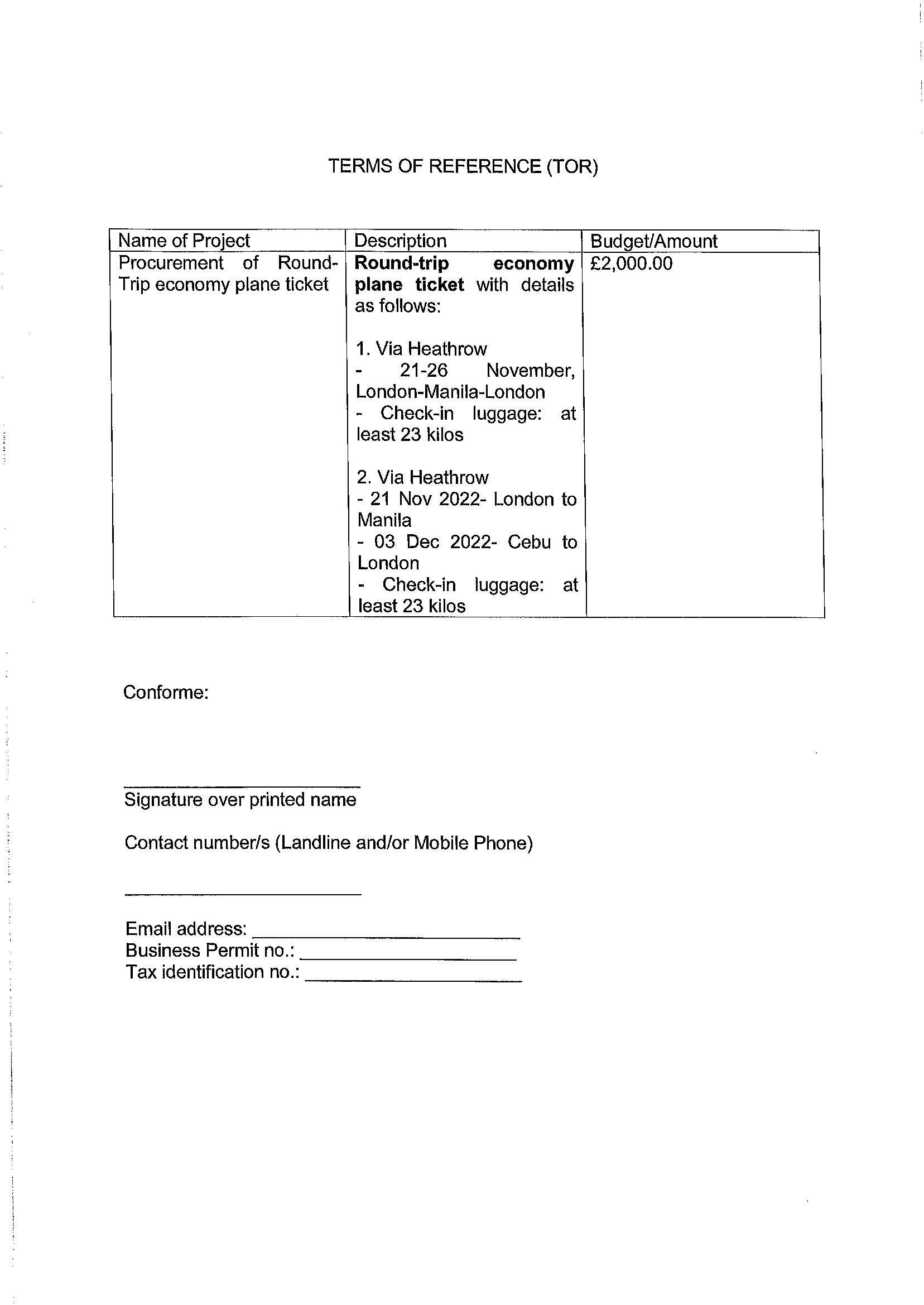 RFQ TOR.ROUNDTRIP TICKET.MANILA.NOV 2022 Page 2