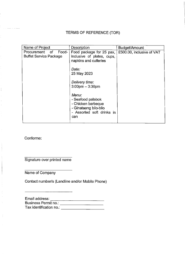 RFQ TOR.FOOD DRINKS.25 MAY 2023 002