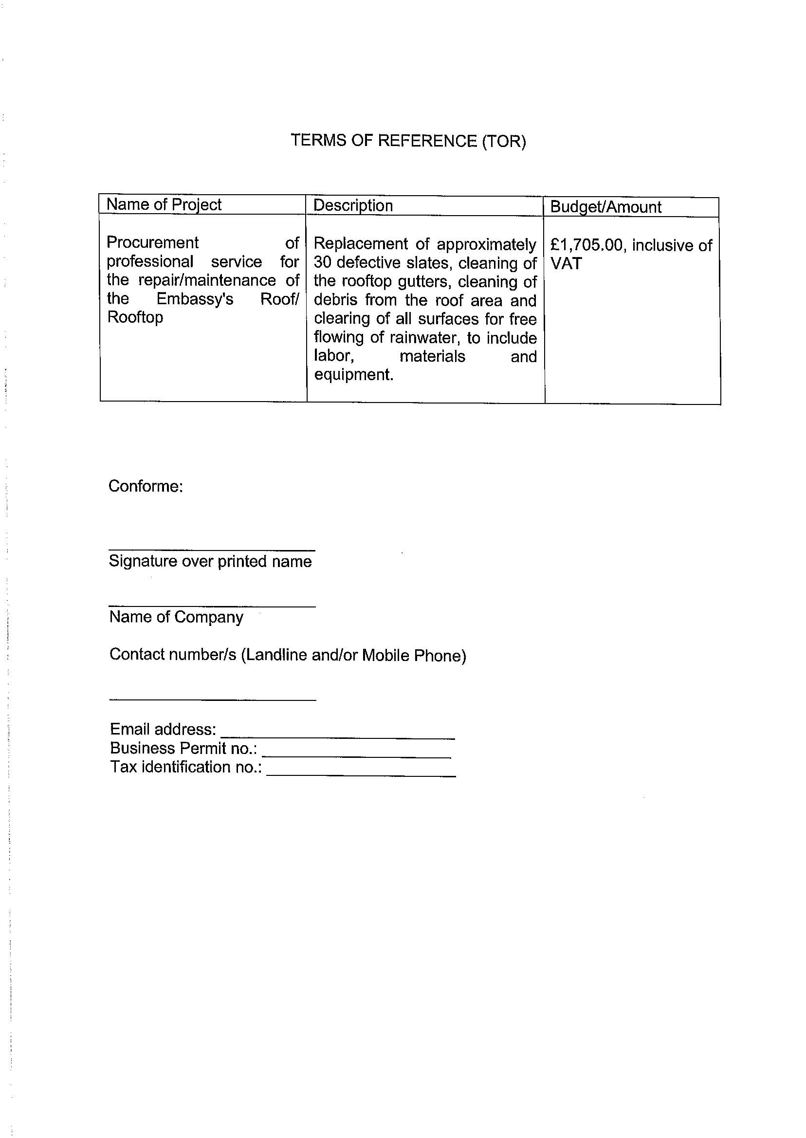 RFQ TOR.ROOF REPAIR MAINTENANCE Page 2