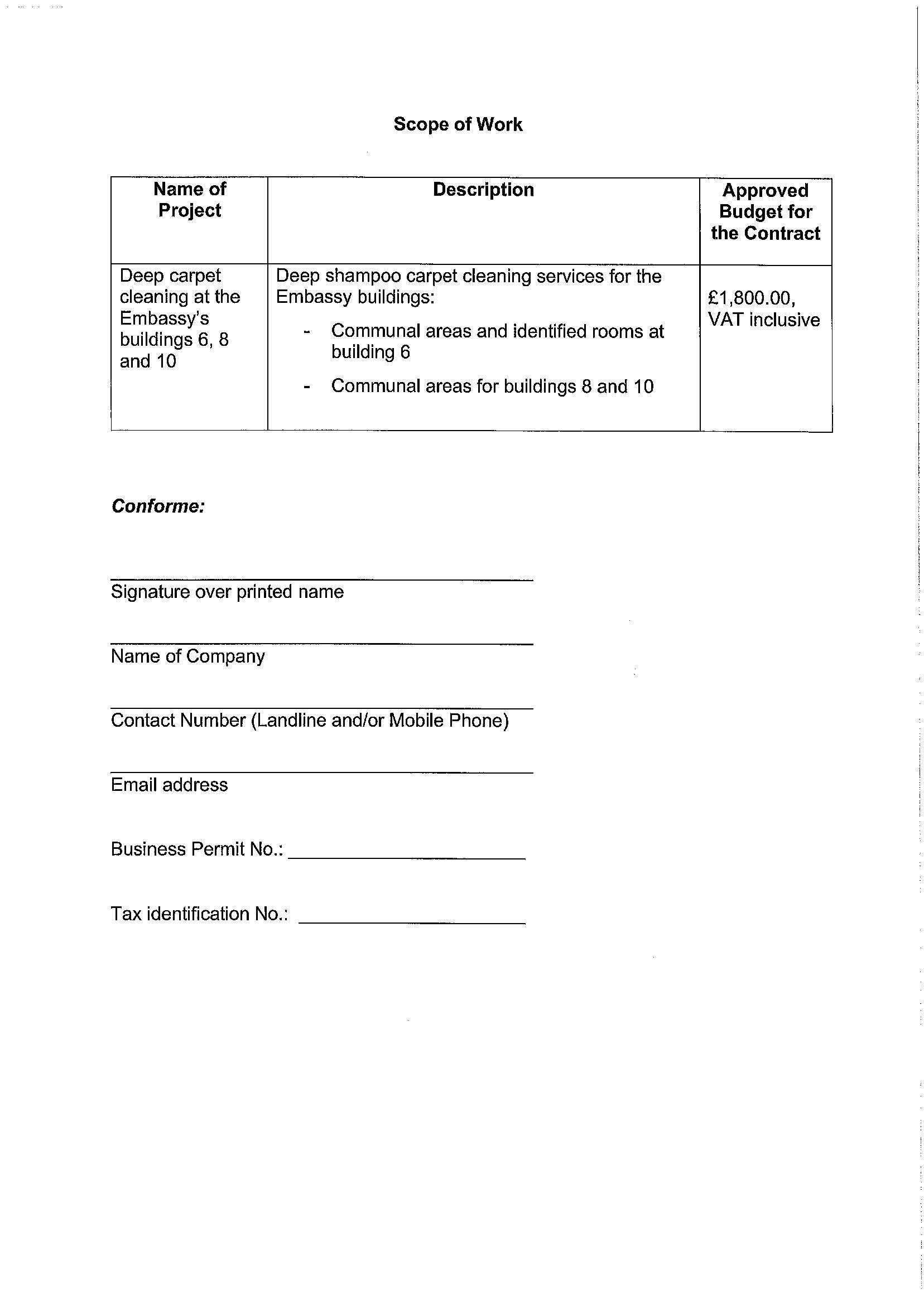 RFQ.DEEP CARPET CLEANING Page 2