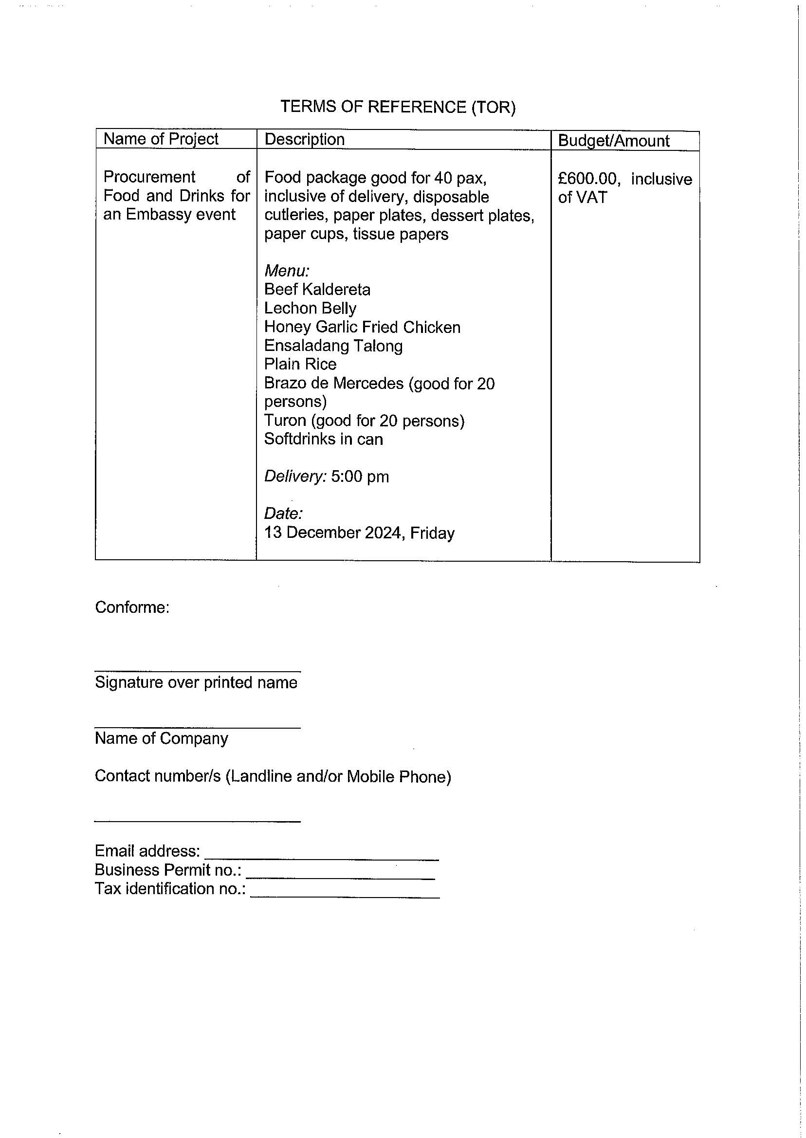 RFQ.FOOD DRINKS ON 13 DEC 2024 Page 2