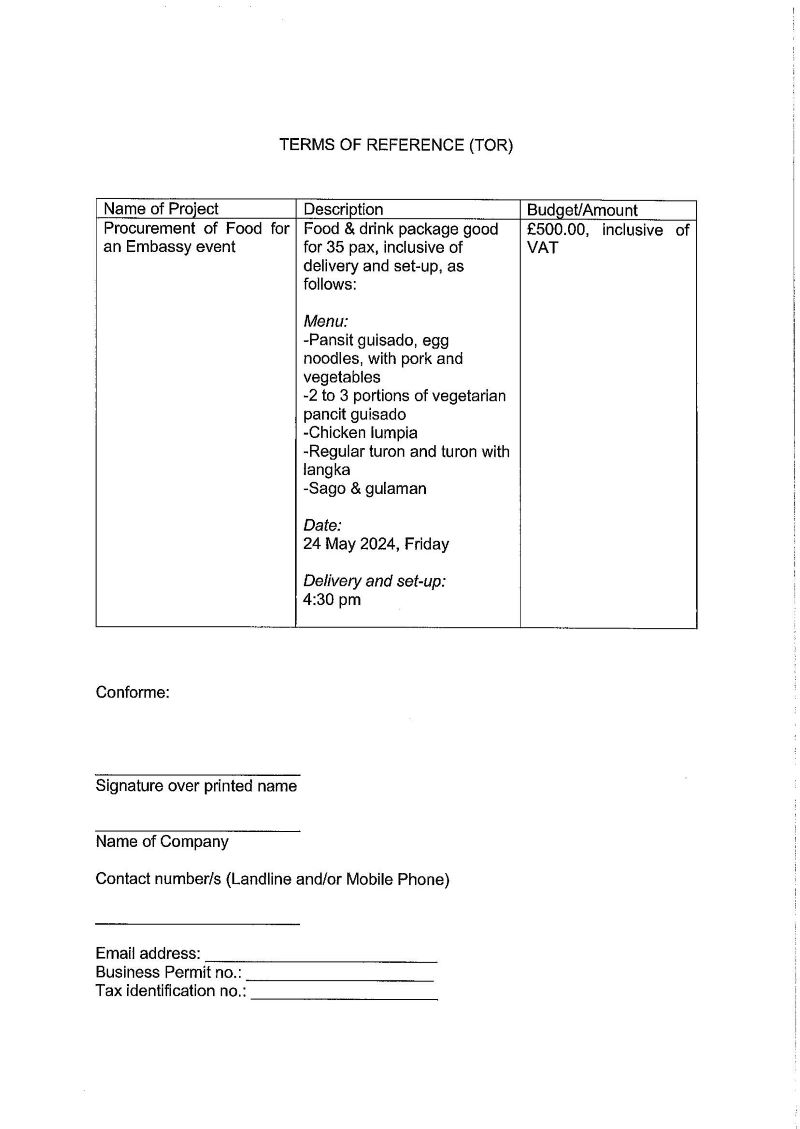 RFQ.FOOD DRINKS ON 24 MAY 2024 Page 2