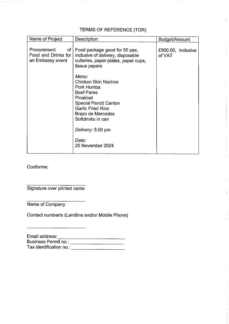 RFQ.FOOD DRINKS ON 25 NOV 2024 Page 2