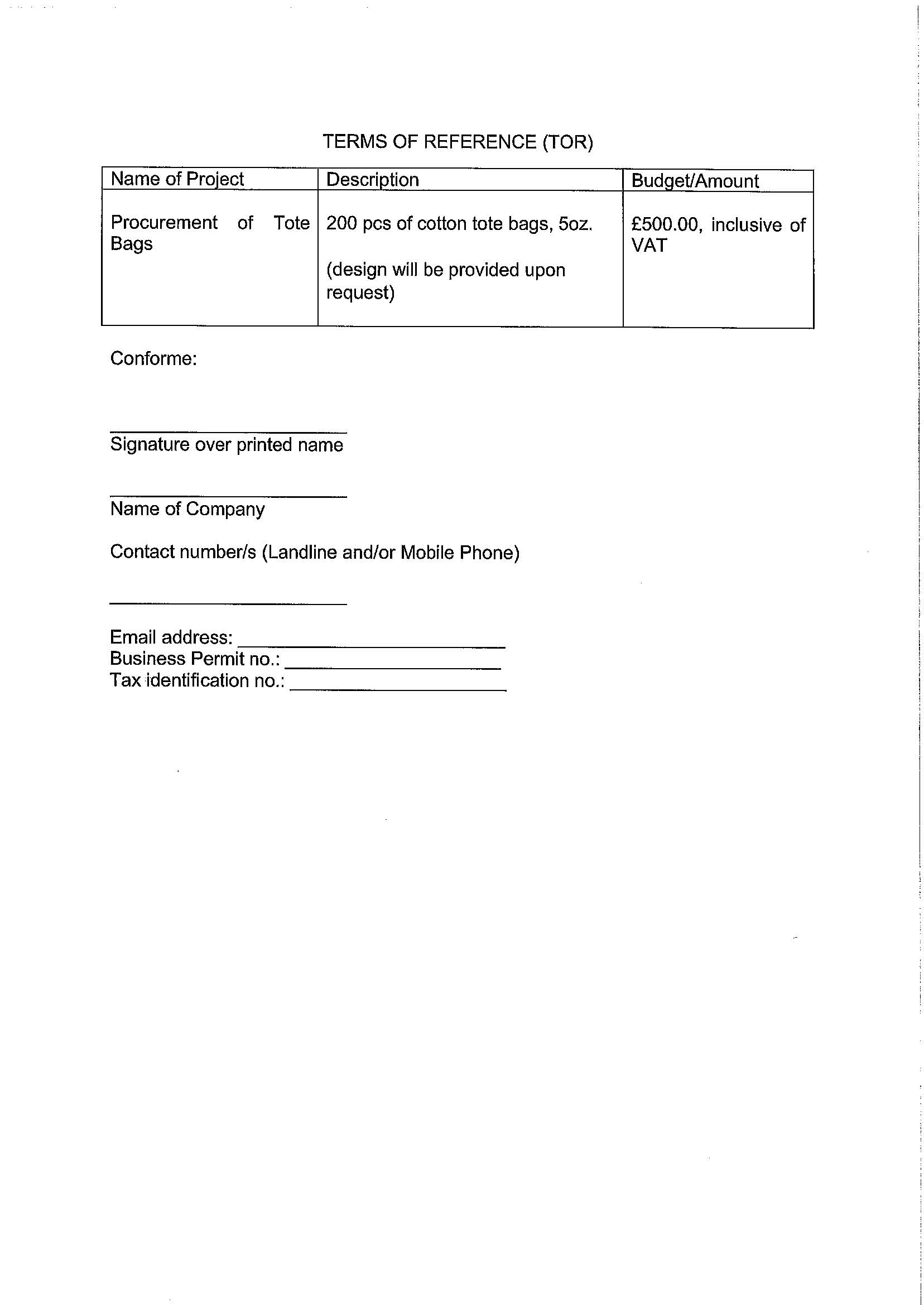 RFQ.TOTE BAGS Page 2