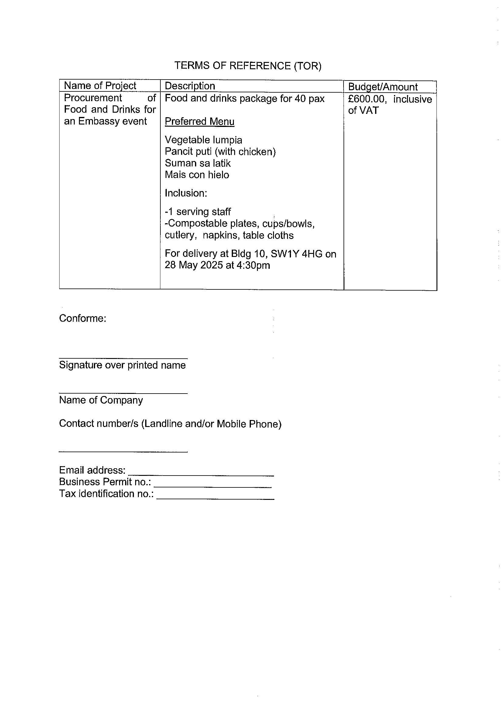 RFQ.FOOD DRINKS ON 28 MAY 2025 Page 2