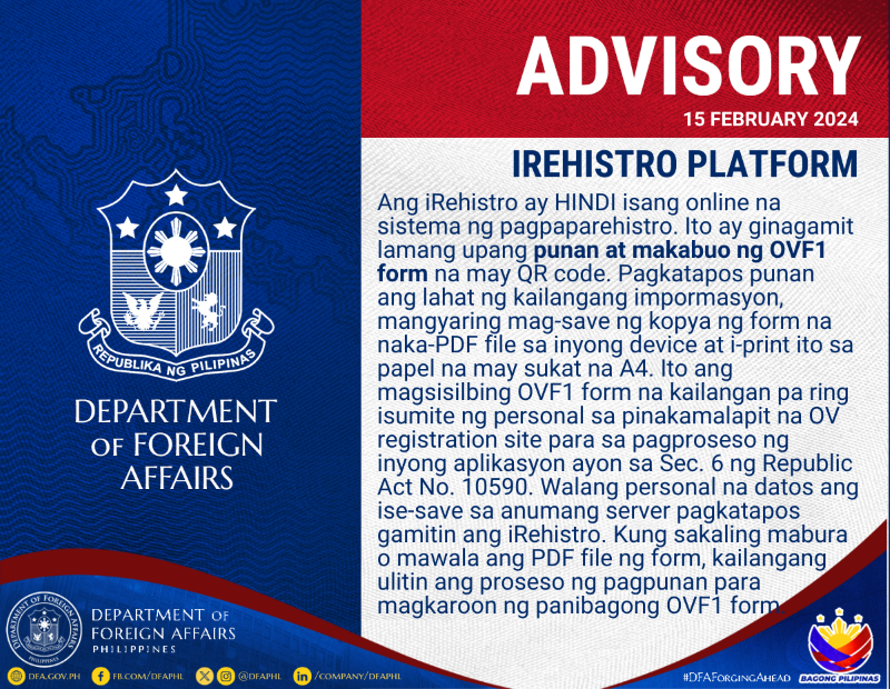 Advisory 2 iRehistro