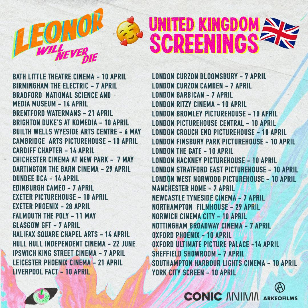 United Kingdom Screenings