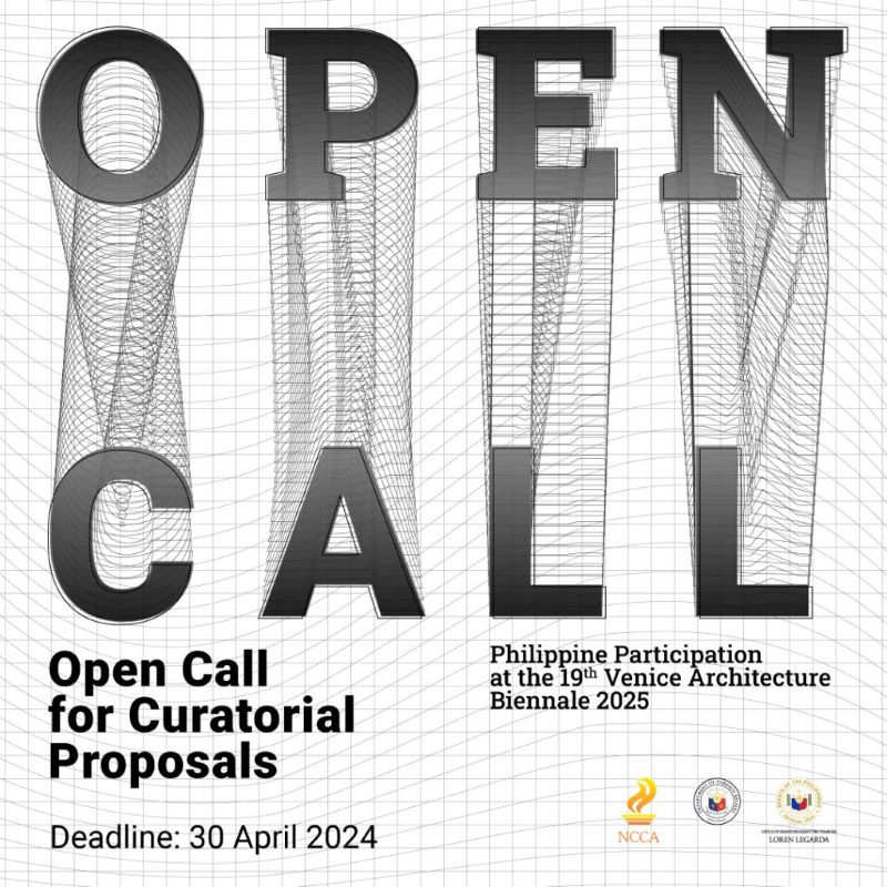 Open Call for Curatorial Proposals 2025 Poster