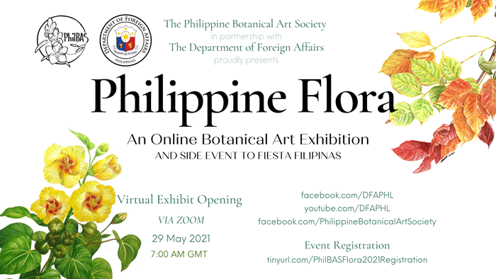 Philippine Flora Poster for 28 Ma02y